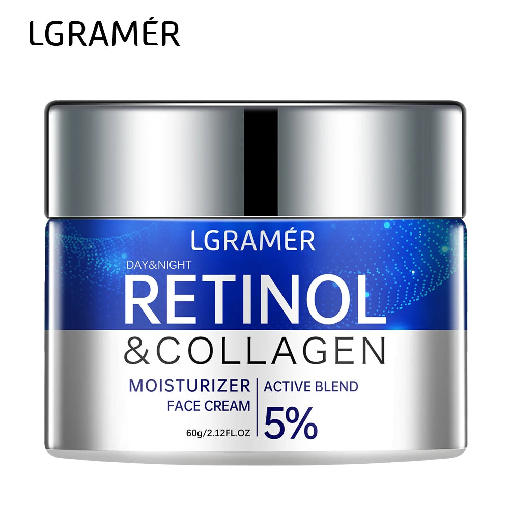 LGRAMER Retinol & Collagen Moisturizer Face Cream
