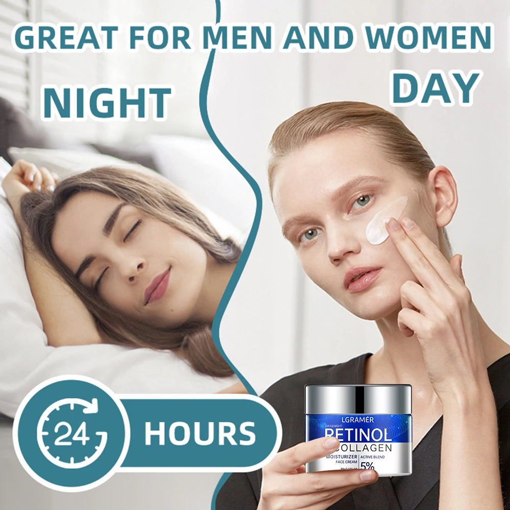 LGRAMER Retinol & Collagen Moisturizer Face Cream