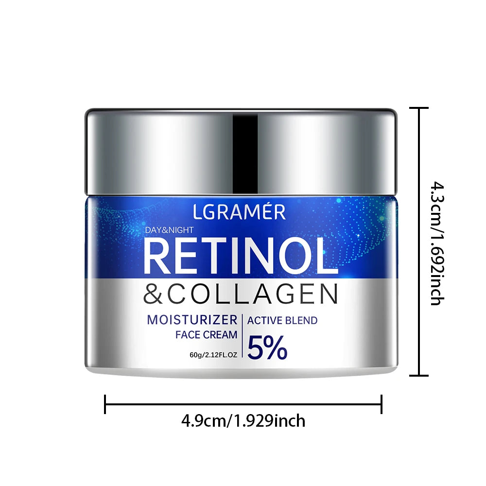 LGRAMER Retinol & Collagen Moisturizer Face Cream