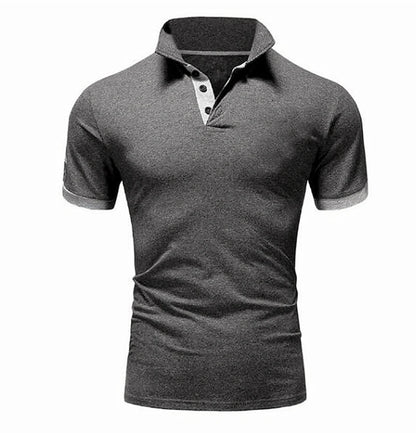 Men's Casual Short-sleeved Stitching