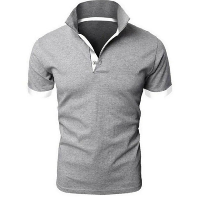 Men's Casual Short-sleeved Stitching