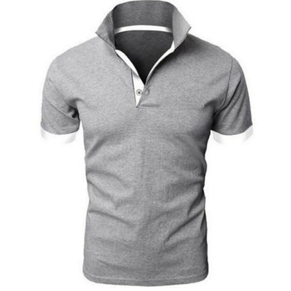 Men's Casual Short-sleeved Stitching