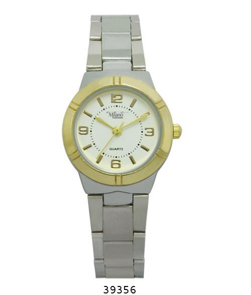 M Milano Expressions Silver Metal Band Watc