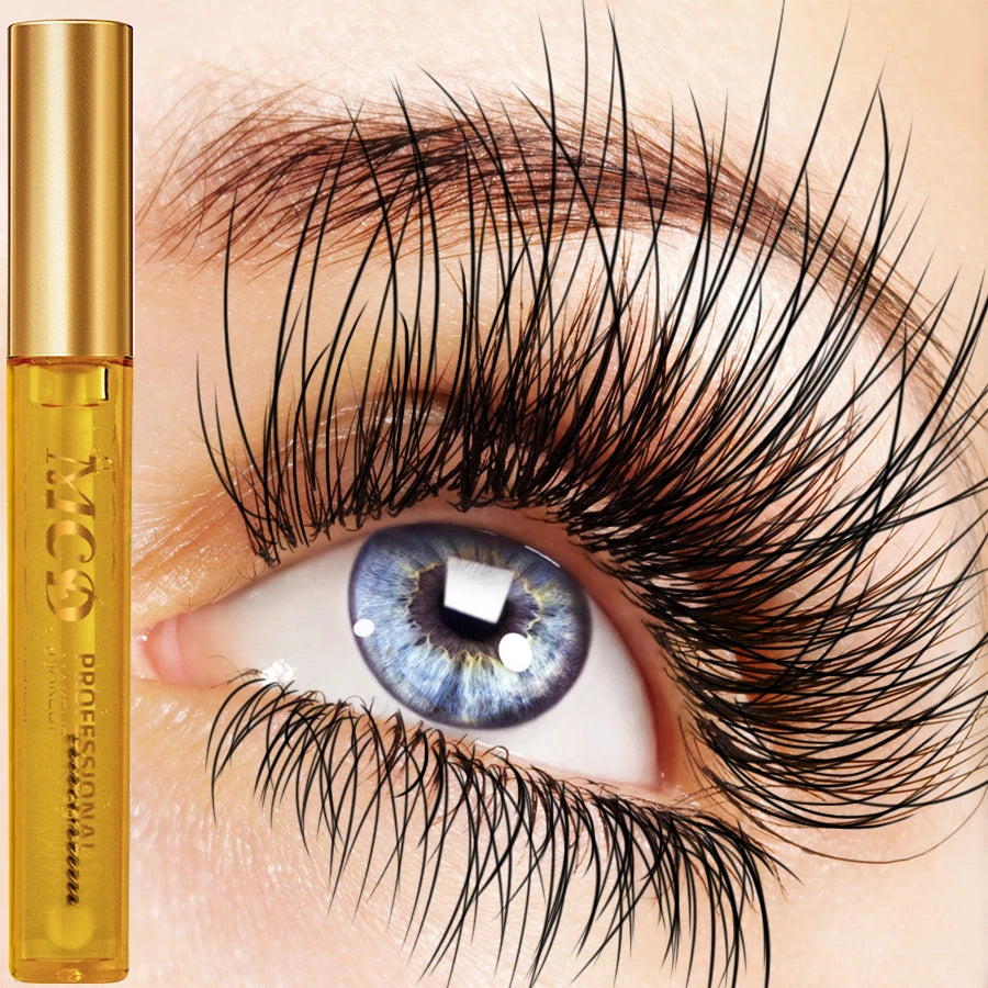 1pcs Bottle of Nourishing Eyelash Enhancer Serum,Eyelash Growth Serum,Natural Ingredients,Longer and Thicker Eyelashes Cosmetics