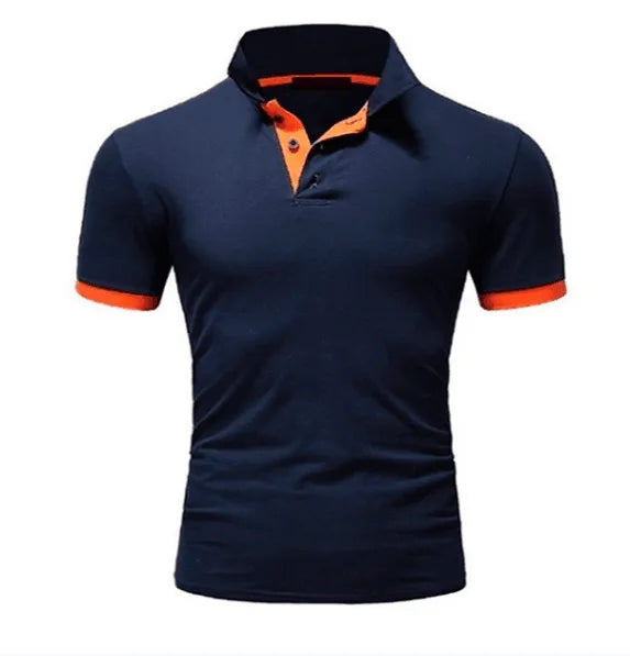 Men's Casual Short-sleeved Stitching