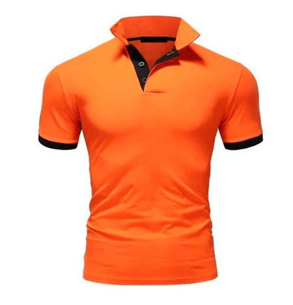 Men's Casual Short-sleeved Stitching