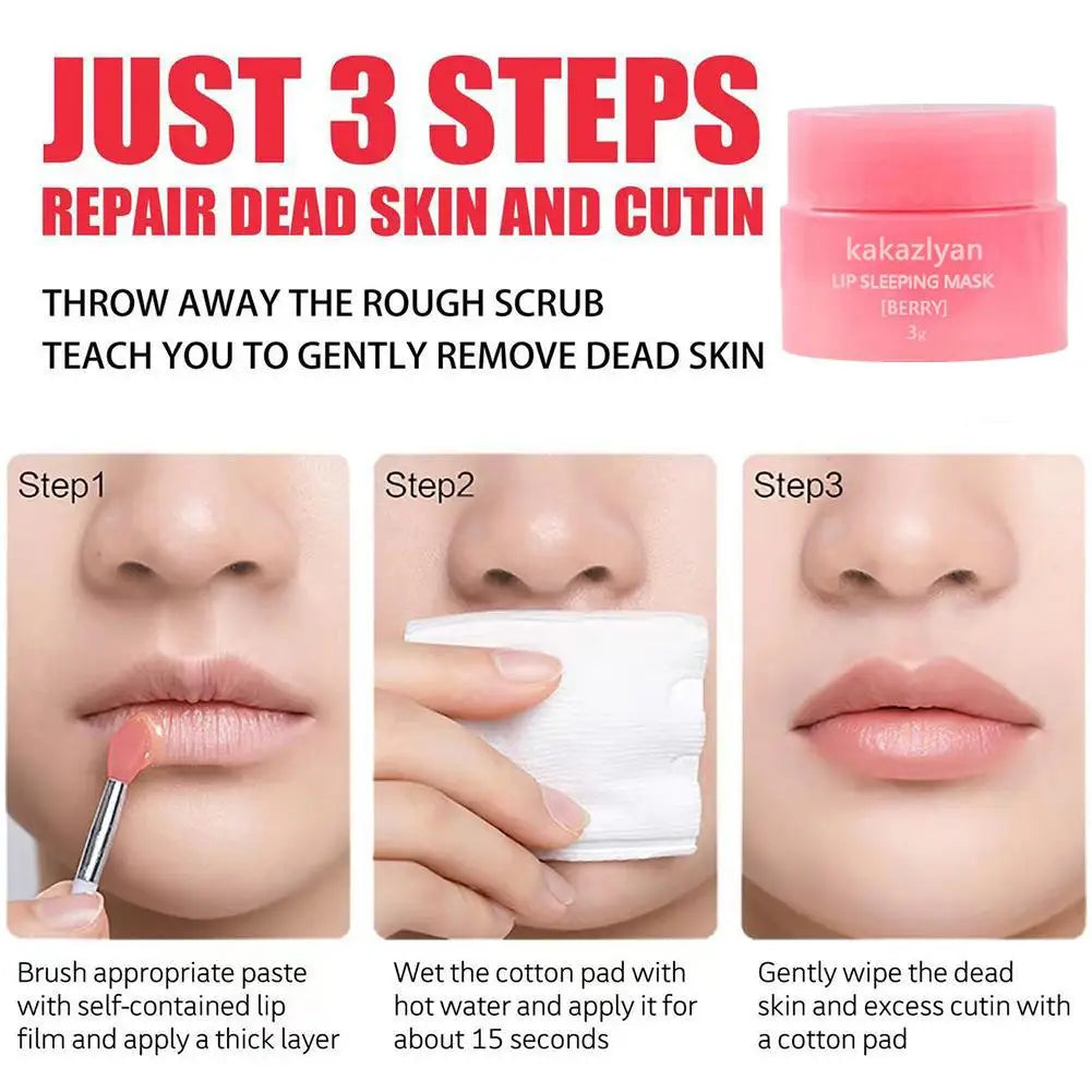 Lip Sleeping Mask (Berry - 2pcs)