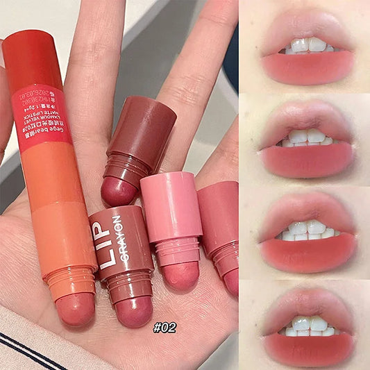 Gege Bear 4 in 1 Velvet Matte Crayon Lipstick