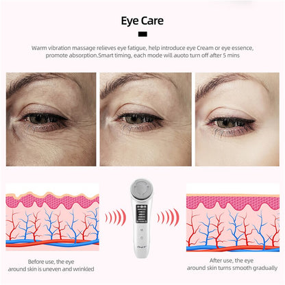 5 In 1 EMS Facial Beauty machine Skin Care Tool Electroporation