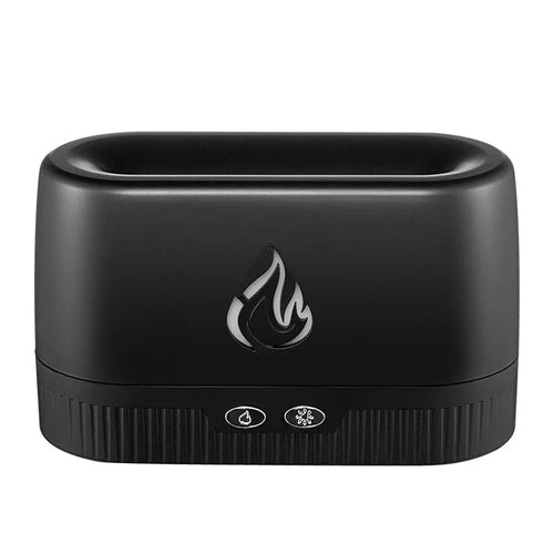 Flame Aromatherapy Machine Humidifier Home Office Hotel Essential Oil