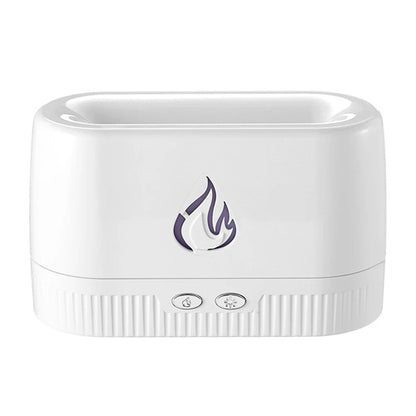 Flame Aromatherapy Machine Humidifier Home Office Hotel Essential Oil