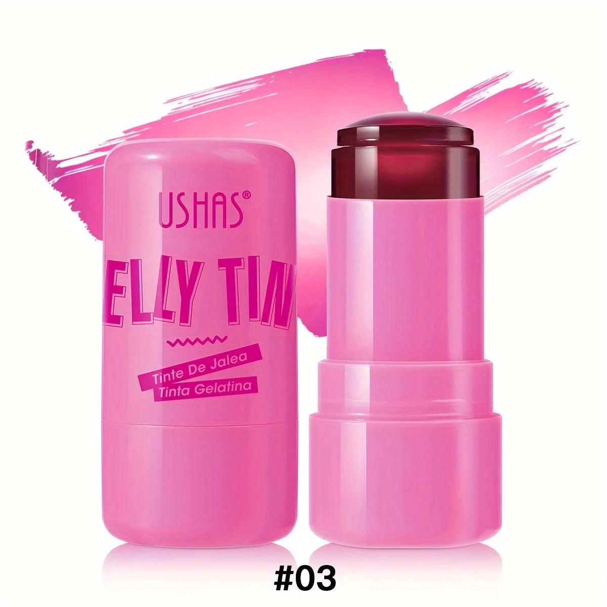 3-in-1 Jelly Blush Stick, Lip Balm & Eyeshadow