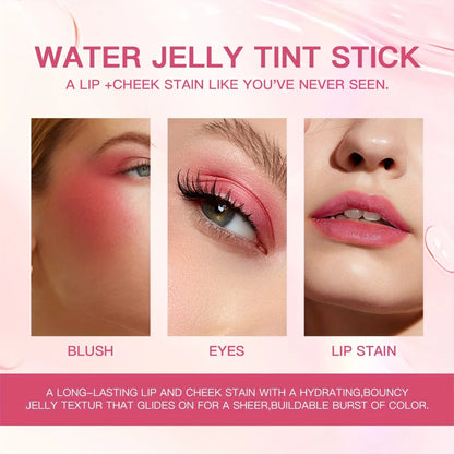 3-in-1 Jelly Blush Stick, Lip Balm & Eyeshadow