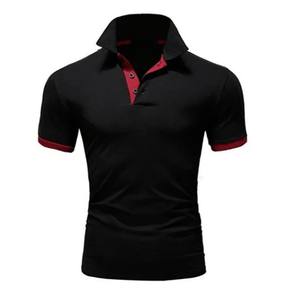 Men's Casual Short-sleeved Stitching