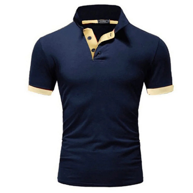 Men's Casual Short-sleeved Stitching