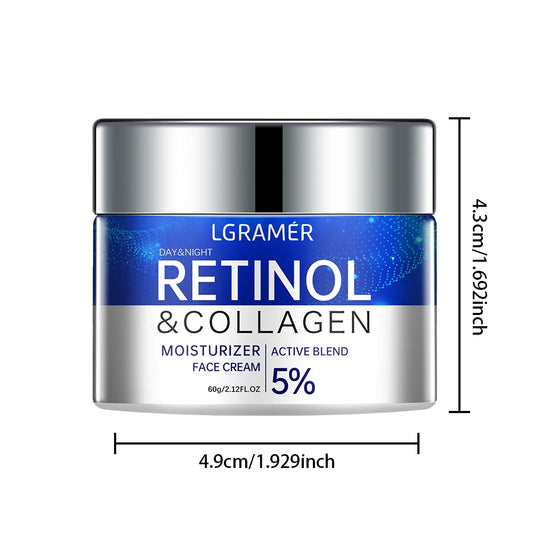 LGRAMER Retinol & Collagen Moisturizer Face Cream